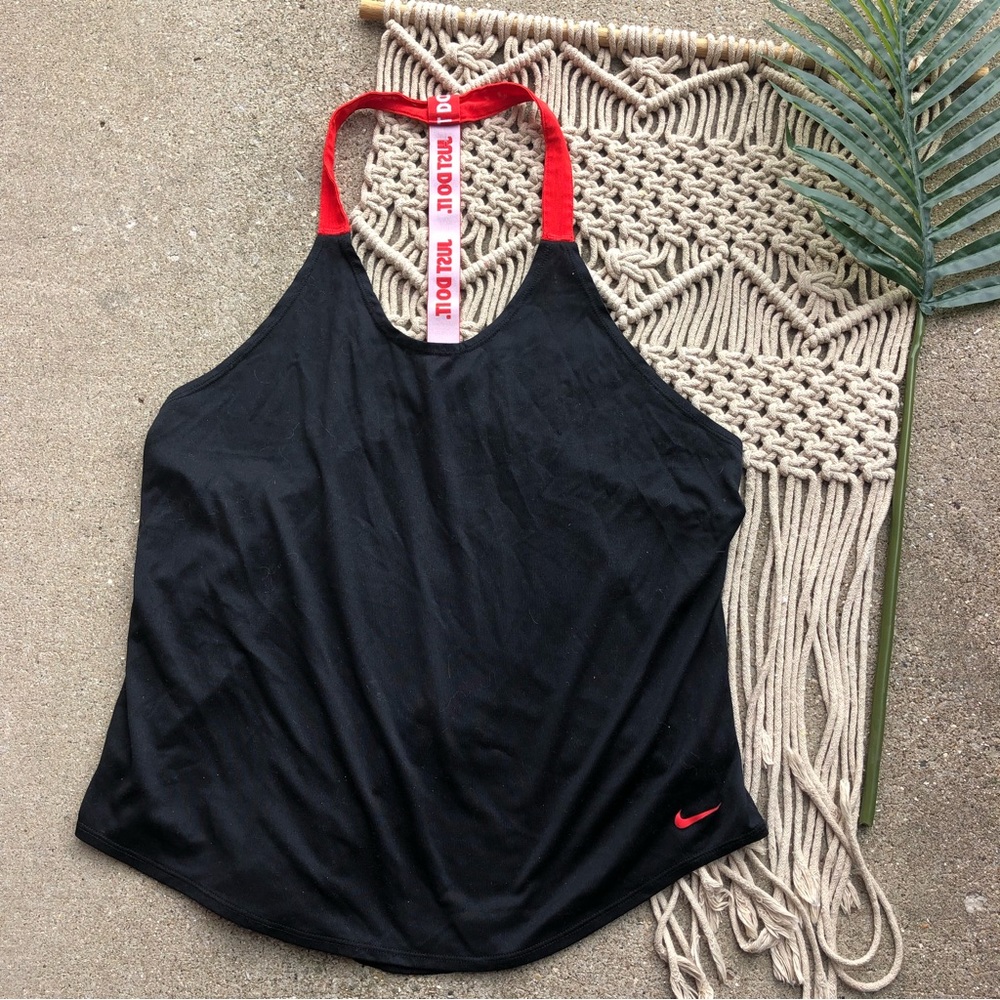 Nike Black Tank Top Size Large
